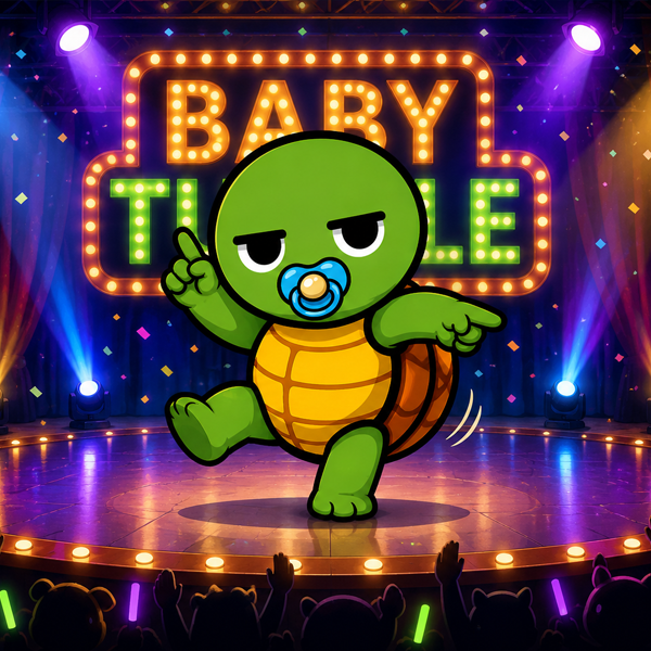 Baby Turtle smiling
